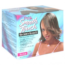 Pink Smooth Touch New Growth Relaxer Kit